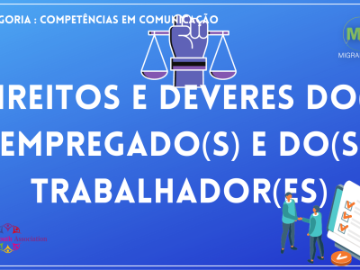 26-1 Direitos e deveres dos empregados e empregadores